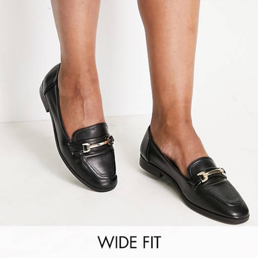 ASOS design wide fit verity loafer